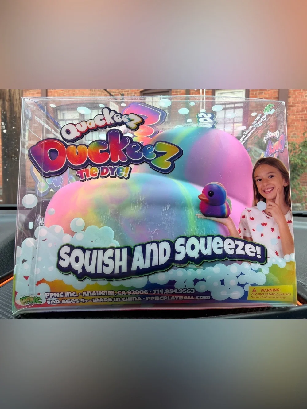Squish tie dye duck viral !
